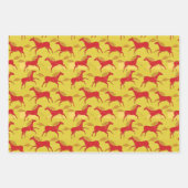 Chinesisches Neujahr des Pferdes Geschenkpapier Set (Vorderseite)