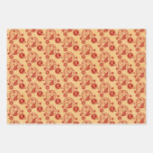 Chinesisches Neujahr des Rabbit-Umschlagpapiers 20 Geschenkpapier Set (Vorderseite)