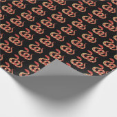 Chinesisches Neujahr des Schlangensymbols Geschenkpapier (Ecke)