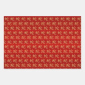 Chinesisches Neujahr des Schlangensymbols Geschenkpapier Set (Vorderseite)