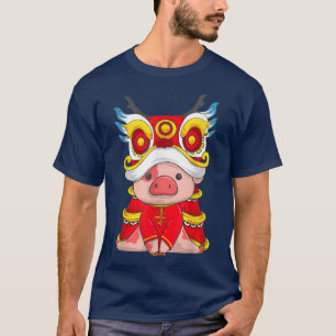 Chinesisches Neujahr des Schweins 2031Zodiac-Kinde T-Shirt