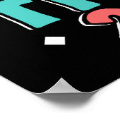 Chinesisches Neujahr des Tiger 2022 - Mandala Poster (Ecke)