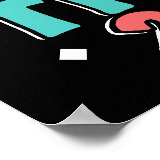 Chinesisches Neujahr des Tiger 2022 - Mandala Poster (Ecke)