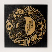 Chinesisches Neujahr des Tigers Puzzle (Horizontal)