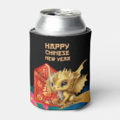 Chinesisches Neujahr Dosenkühler (Kanne Vorderseite)