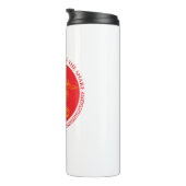 Chinesisches Neujahr Geboren im Jahr der Schlange Thermosbecher (Nach rechts gedreht)