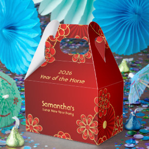 Chinesisches Neujahr Geschenkschachtel