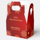 Chinesisches Neujahr Geschenkschachtel (Geöffnet)