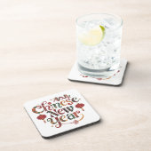 Chinesisches Neujahr Getränkeuntersetzer (Rechte Seite)