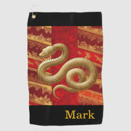 Chinesisches Neujahr Golfhandtuch