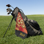 Chinesisches Neujahr Golfhandtuch (Gras)