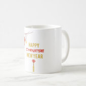 "Chinesisches Neujahr, in dem Traditionen leuchten Kaffeetasse (VorderseiteRechts)