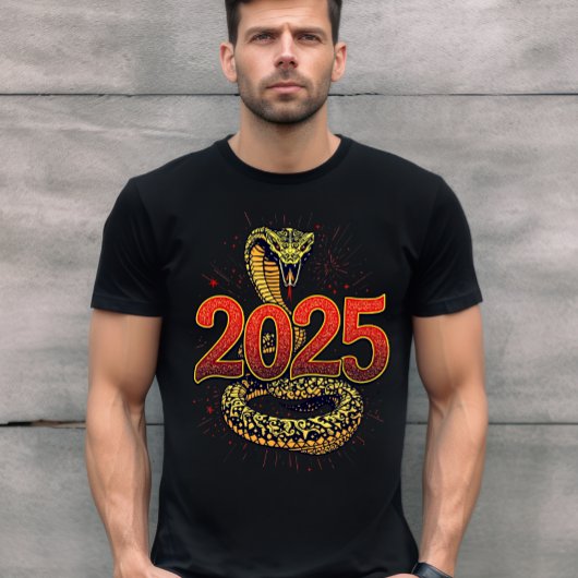 Chinesisches Neujahr - Jahr der Schlange 2025 T-Shirt