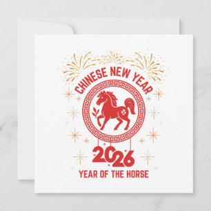 Chinesisches Neujahr Jahr des Pferdes 2026