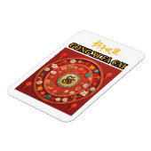 CHINESISCHES NEUJAHR MAGNET (Linke Seite)