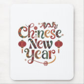 Chinesisches Neujahr Mousepad (Vorne)