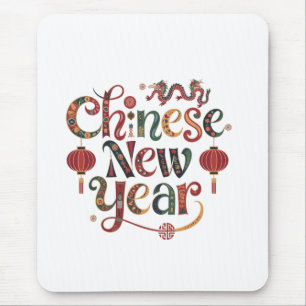 Chinesisches Neujahr Mousepad