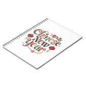 Chinesisches Neujahr Notizblock (Linke Seite)