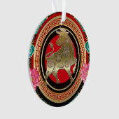 Chinesisches Neujahr Ornament (Vorderseite)