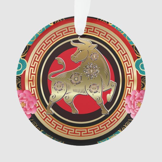 Chinesisches Neujahr Ornament (Vorderseite)