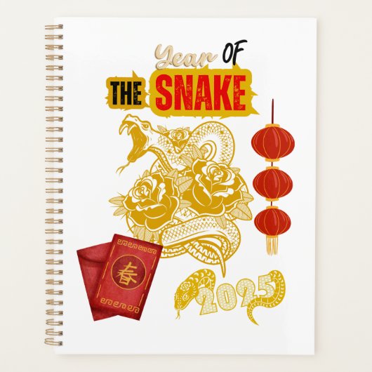 CHINESISCHES NEUJAHR PLANER (Vorderseite)