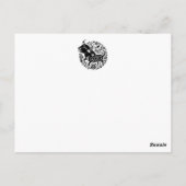 Chinesisches Neujahr Postkarte (Rückseite)