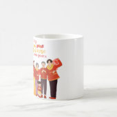 "Chinesisches Neujahr, Prosperität und Happ würdig Kaffeetasse (Mittel)