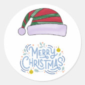 CHINESISCHES NEUJAHR RUNDER AUFKLEBER (Vorderseite)