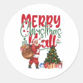 CHINESISCHES NEUJAHR RUNDER AUFKLEBER