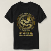 Chinesisches Neujahr Schlange Lunar Neujahr 2025 J T-Shirt (Design vorne)