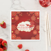 Chinesisches Neujahr Serviette (Beispiel)