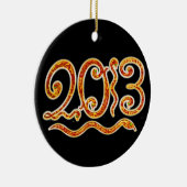 Chinesisches Neujahr - SRF Keramik Ornament (Rechts)