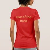 Chinesisches Neujahr T-Shirt (Rückseite)