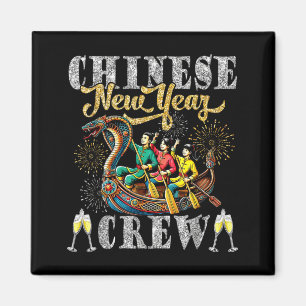 Chinesisches Neujahr-Team Lunar Neujahr Schlangeng Magnet