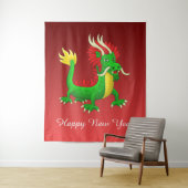 Chinesisches Neujahrs-Drache Wandteppich (Beispiel)