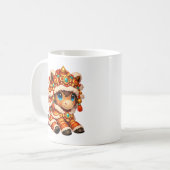 Chinesisches Neujahrs-Pferd 2026 Zodiak Kaffeetasse (Vorderseite Links)