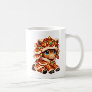Chinesisches Neujahrs-Pferd 2026 Zodiak Kaffeetasse