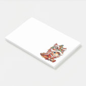 Chinesisches Neujahrs-Pferd 2026 Zodiakus Post-it Klebezettel (angewinkelt)