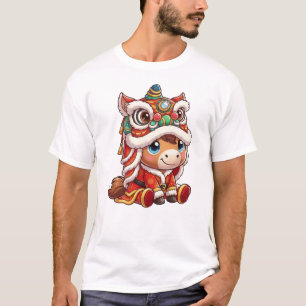 Chinesisches Neujahrs-Pferd 2026 Zodiakus T-Shirt