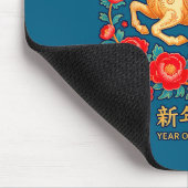 Chinesisches Neujahrs-Pferd-Kunstwerk Mousepad (Ecke)