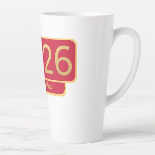 Chinesisches Neujahrs-Pferd Perfektes Geschenk Milchtasse (Rechts)