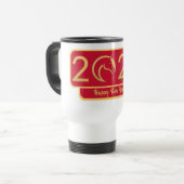 Chinesisches Neujahrs-Pferd Perfektes Geschenk Reisebecher (Vorderseite Links)