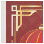 Chinesisches Neujahrsdesign mit Tiger Stoff (Muster)