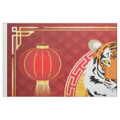 Chinesisches Neujahrsdesign mit Tiger Stoff (Fat Quarter (45,7 x 55,9 cm))