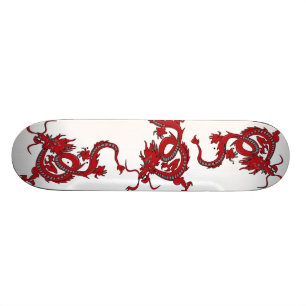 Chinesisches Neujahrsfest, - chinesischer Drache Skateboard