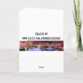 Chinesisches Neujahrsfest des Feiertagskarte (Rückseite)