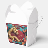 Chinesisches Neujahrsfest des Goldenen Drachen Geschenkschachtel (Geöffnet)