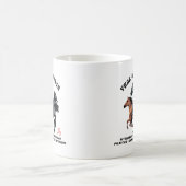 Chinesisches Neujahrsfest des Pferds Kaffeetasse (Mittel)