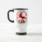 Chinesisches Neujahrsfest des Reisebecher (Links)