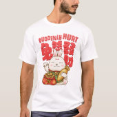 Chinesisches Neujahrslucky Rabbit T-Shirt (Vorderseite)